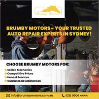 Brumby Motors - Car service in Sydney Brumby Motors